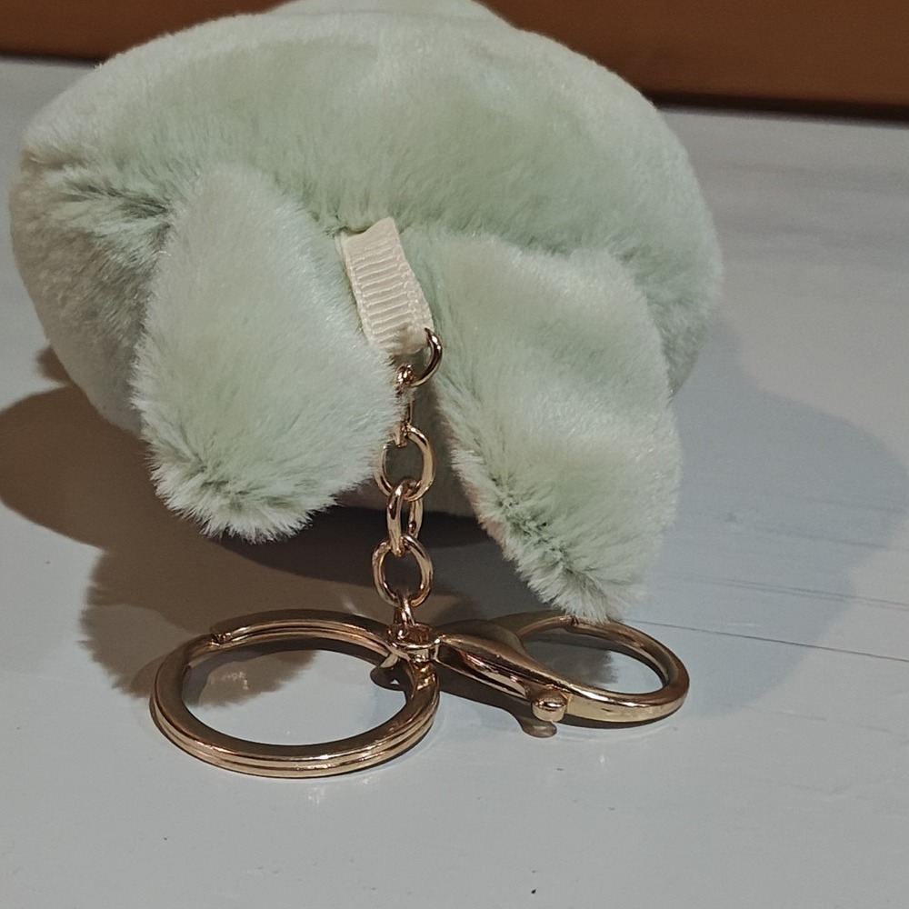 Labubu Plush Toy Keychain Charm Gift Frown Labubu Keychain D52 - Picture 4 of 4
